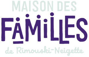 Logo de la maison des familles de Rimouski-Neigette